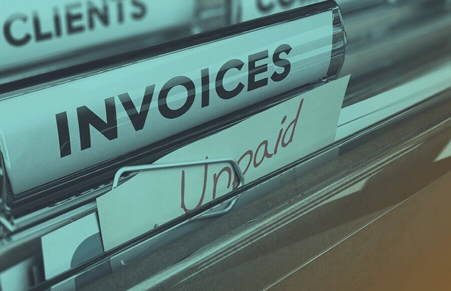 recover an unpaid invoice from a client