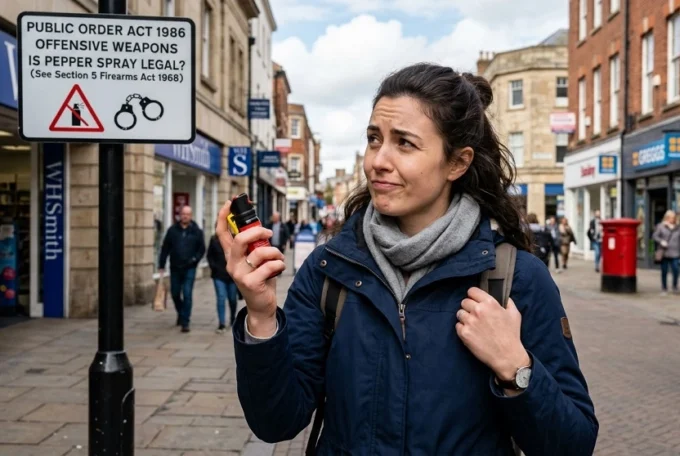 Is Pepper Spray Legal in the UK?